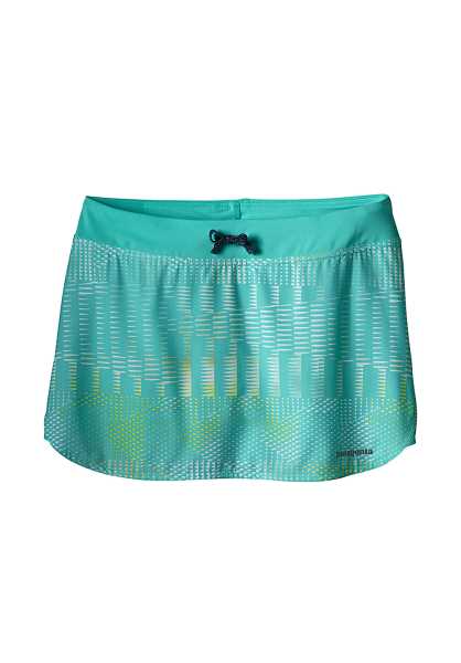Patagonia Nine Trails - Verde Donna Moda Skirts (U7213)